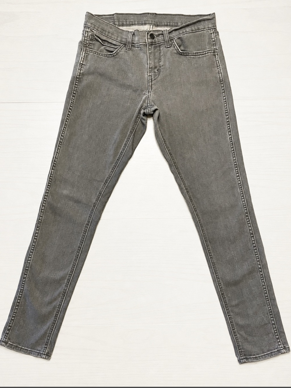 Levi’s 511 Slim Fit Jeans W30 L32 Black Stretch Denim